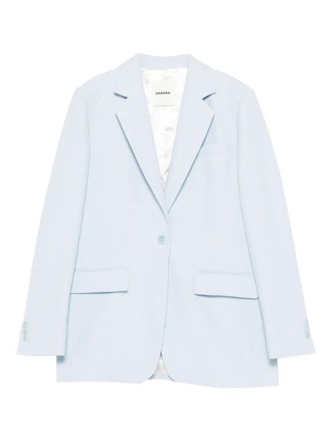 SANDRO striped blazer - Blue - zdjęcie produktu nr 1
