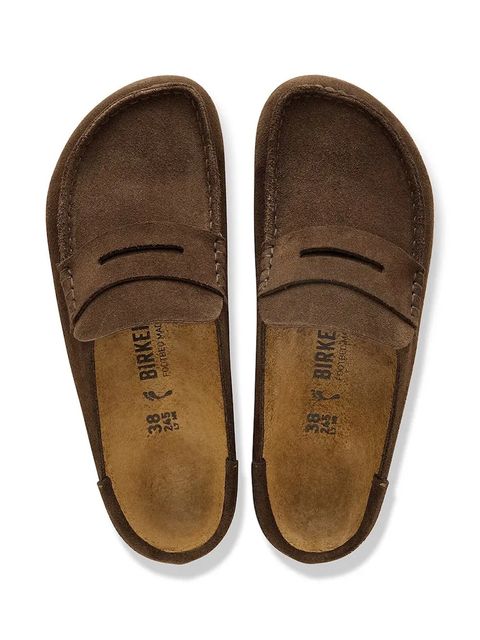 Birkenstock mokasyny zamszowe Naples