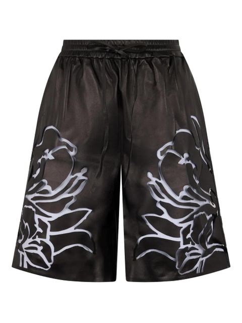 Valentino Garavani floral trousers - Black - zdjęcie produktu nr 1