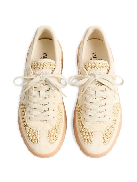 Valentino Garavani Upvillage woven VLogo sneakers - Neutrals - zdjęcie produktu nr 2