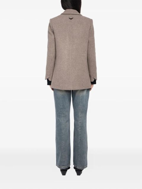 Zadig&Voltaire Miew double-breasted buttoned coat - Neutrals