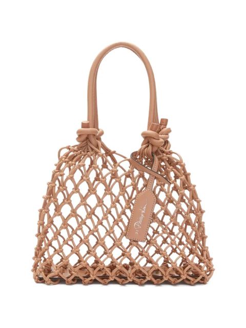 3.1 Phillip Lim mini macrame tote bag - Brown - zdjęcie produktu nr 2
