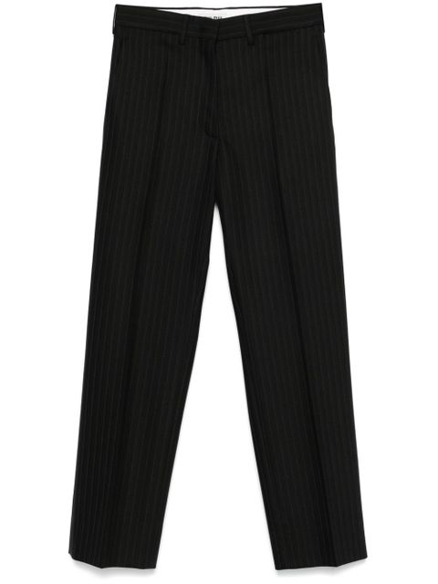 Miu Miu pinstriped trousers - Black - zdjęcie produktu nr 1