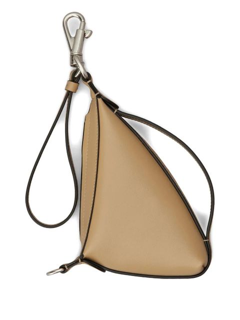 Tod's triangular leather wallet - Neutrals - zdjęcie produktu nr 2