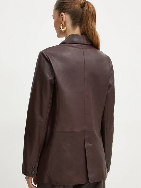 Forte Forte marynarka skórzana