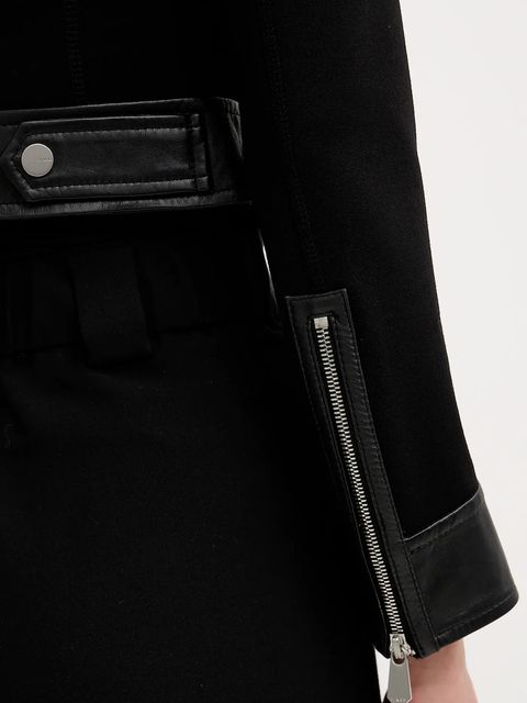 Pinko kurtka kolor czarny przejściowa 105367 Y75K