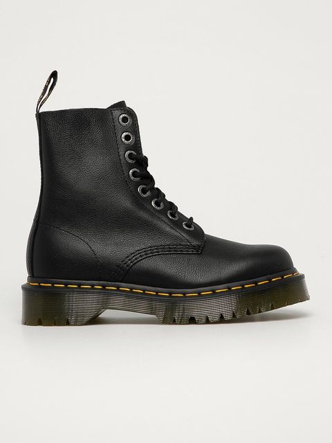 Dr. Martens workery 1460 Pascal Bex Pisa kolor czarny na płaskim obcasie DM26206001 - zdjęcie produktu nr 2