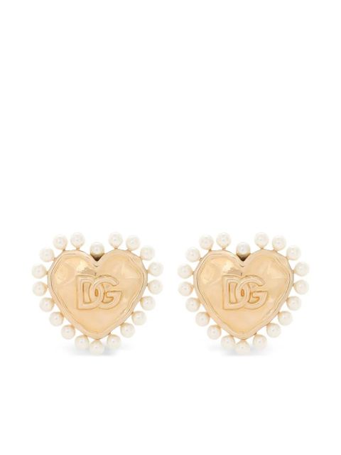 Dolce & Gabbana DG-logo earrings - Gold - zdjęcie produktu nr 1