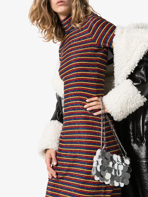 Rabanne Nano 69 shoulder bag - Silver - zdjęcie produktu nr 2