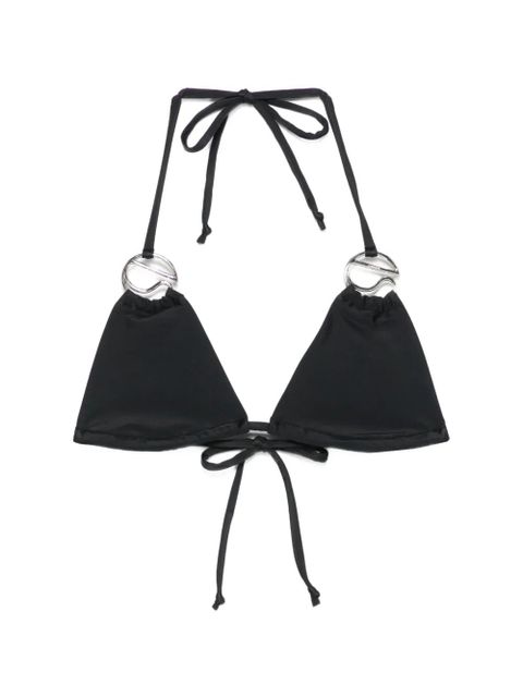 Coperni logo-appliqué bikini top - Black - zdjęcie produktu nr 1