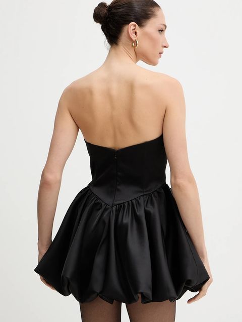 Bardot sukienka kolor czarny mini rozkloszowana 60137DB - zdjęcie produktu nr 2