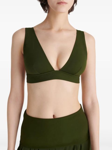 ERES Oda strapless maxi dress - Green