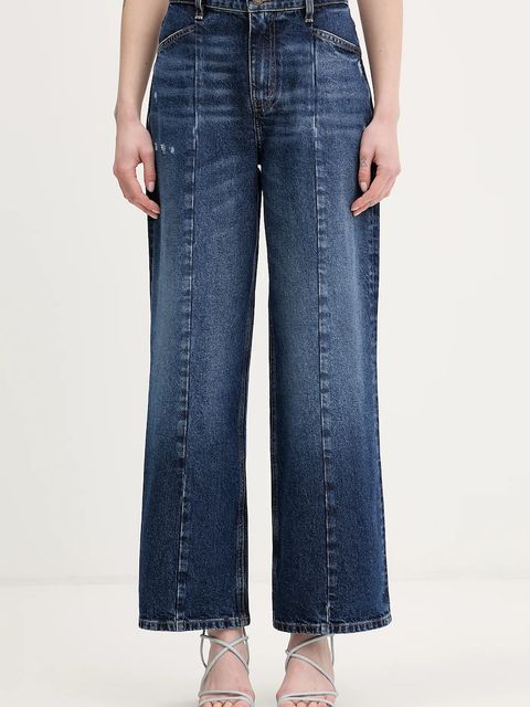 Guess Jeans jeansy damskie kolor granatowy W6RA1H D5M4N - zdjęcie produktu nr 1