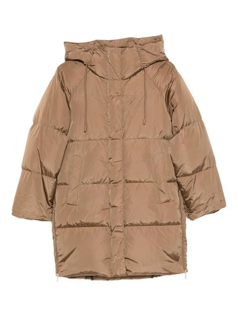 Weekend Max Mara hooded puffer coat - Brown