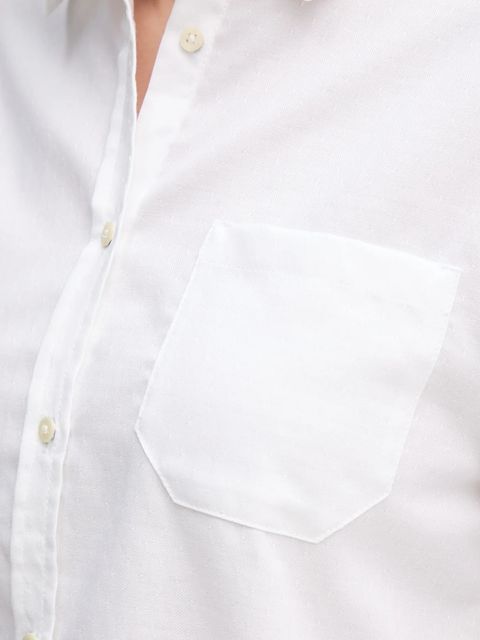 United Colors of Benetton koszula damska kolor biały regular z kołnierzykiem klasycznym 56D8DQ0CG