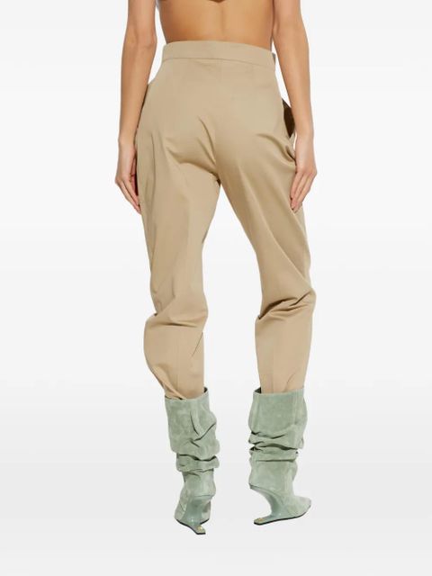 Balmain pleated-detail tailored trousers - Neutrals