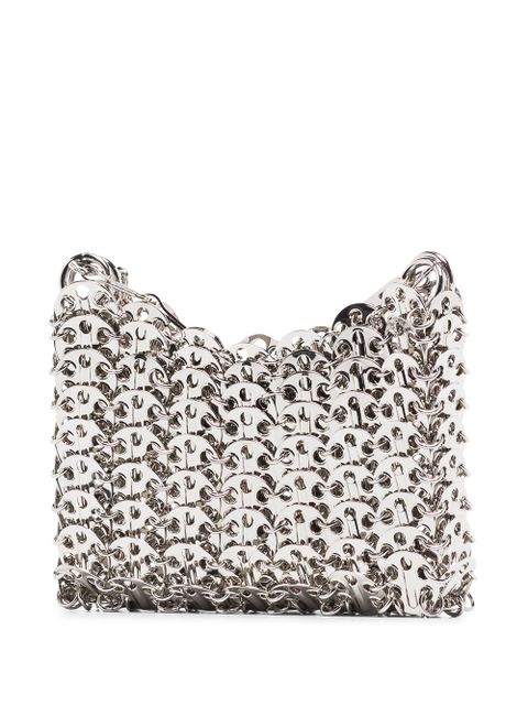 Rabanne Iconic 1969 Nano shoulder bag - Silver
