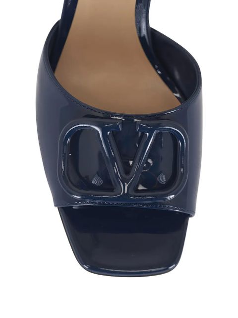Valentino Garavani logo sandals - Blue