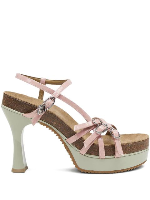 Diesel 105mm D-Woodstock buckled sandals - Pink - zdjęcie produktu nr 1