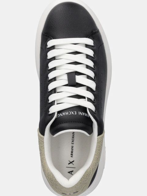 Armani Exchange sneakersy damskie kolor czarny XDX188 XV937 U614