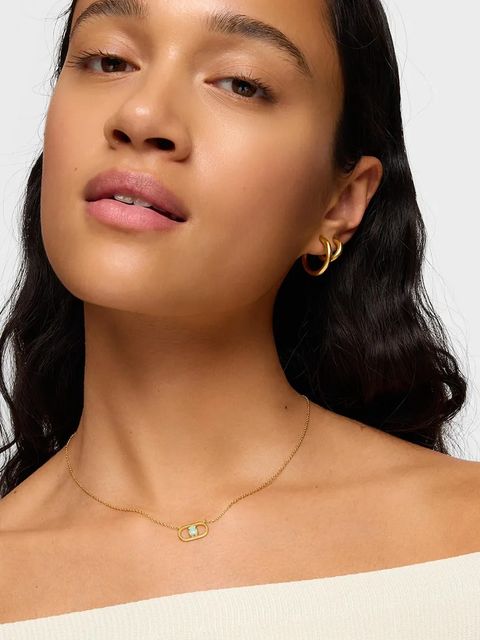 Tous naszyjnik srebrny pozłacany