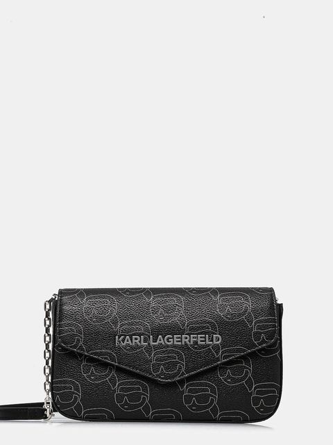 Karl Lagerfeld torebka IKON kolor czarny A1W32045 - zdjęcie produktu nr 1