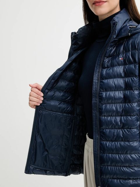 Tommy Hilfiger kurtka kolor granatowy przejściowa WW0WW47351