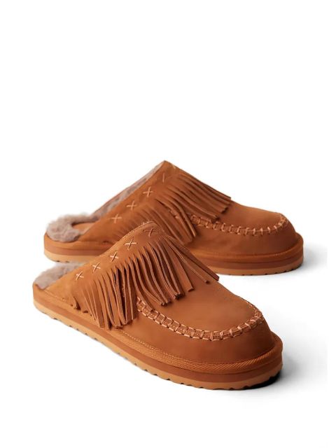 Free People fringe mules - Brown - zdjęcie produktu nr 2