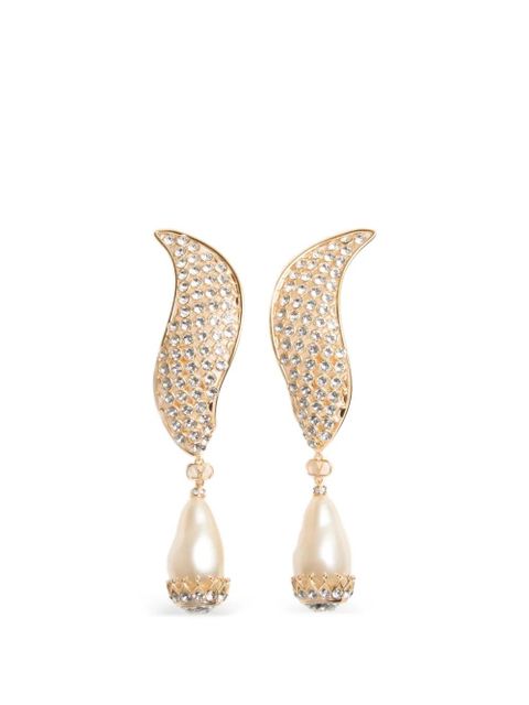 Valentino Garavani Poetique des Gouttes earrings - Gold - zdjęcie produktu nr 1