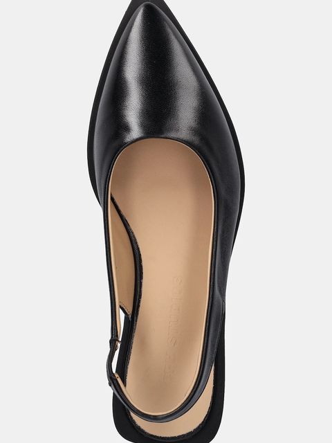 Copenhagen baleriny skórzane Leather