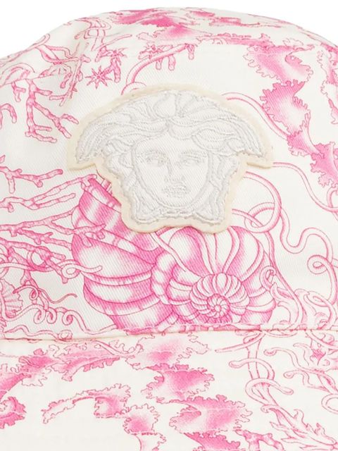 Versace Medusa Head printed bucket hat - Pink