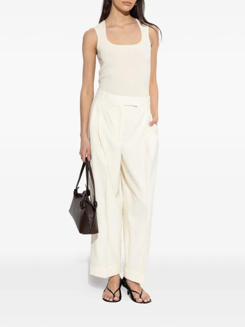 Róhe pleated cuffed trousers - Neutrals - zdjęcie produktu nr 2