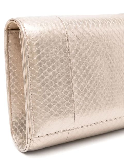 René Caovilla leather crossbody bag - Gold