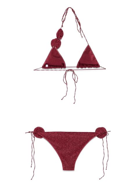 Oséree Lumière Rose bikini set - Red - zdjęcie produktu nr 2