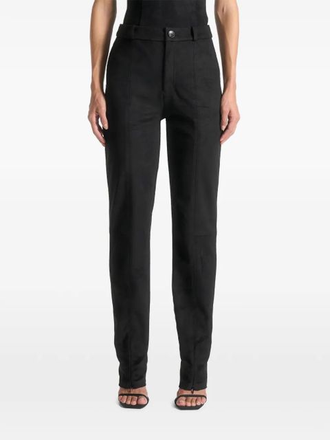 Manière De Voir zipped-cuffs trousers - Black - zdjęcie produktu nr 2