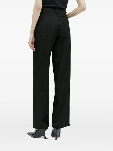 Jil Sander flared trousers - Black