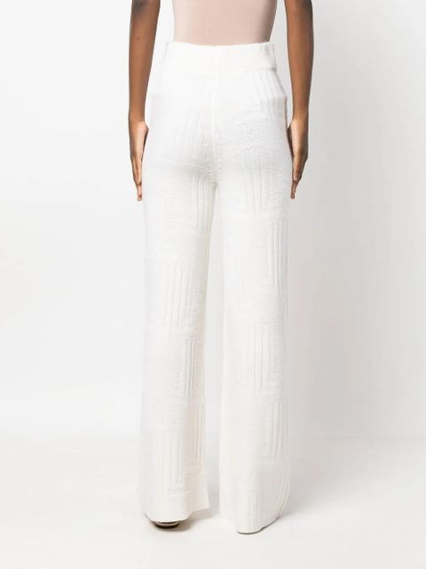 Lanvin knitted cashmere trousers - Neutrals