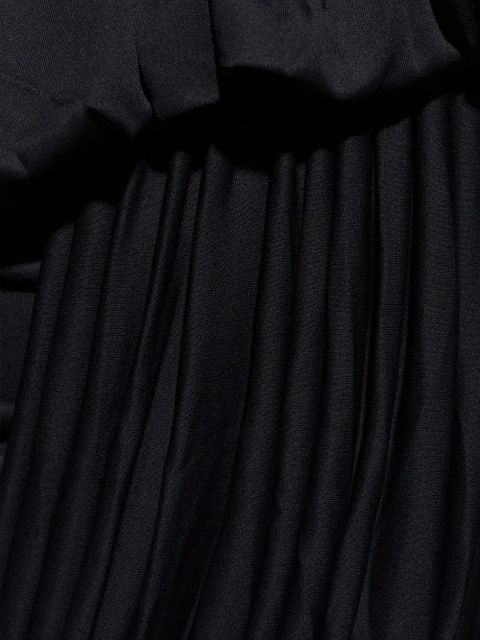 ISABEL MARANT strapless pleated dress - Black