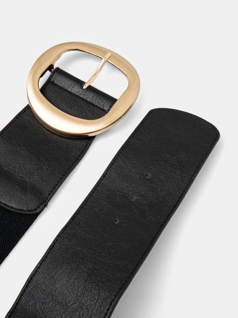 Answear.LAB pasek damski kolor czarny