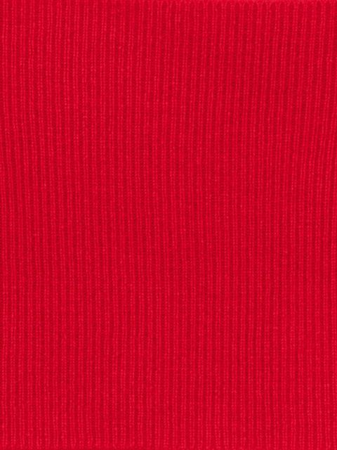 TOTEME ribbed cashmere scarf - Red