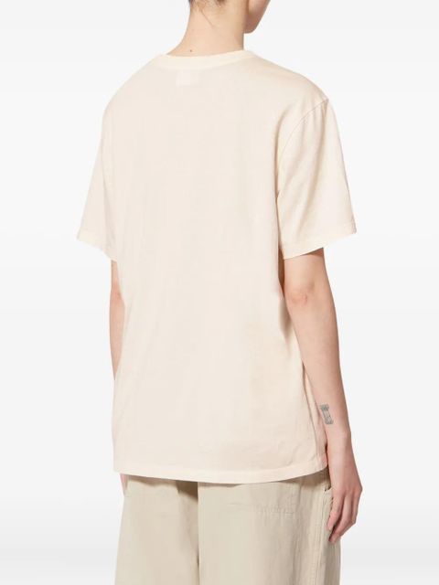 MARANT ÉTOILE Zewel embroidered T-shirt - Neutrals