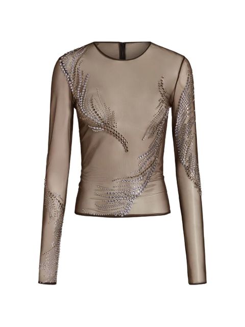 16Arlington Darwin embellished top - Brown - zdjęcie produktu nr 1