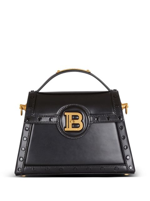 Balmain B-Buzz Dynasty leather shoulder bag - Black - zdjęcie produktu nr 1