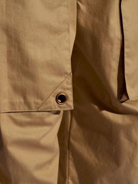 ISABEL MARANT Jolande cotton cargo trousers - Neutrals