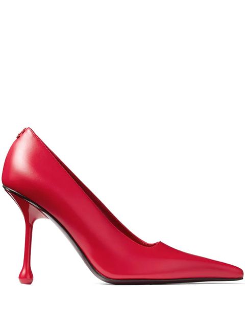 Jimmy Choo 95mm Ixia pumps - Red - zdjęcie produktu nr 1