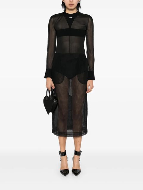 Jean Paul Gaultier The Logo Knit top - Black - zdjęcie produktu nr 2