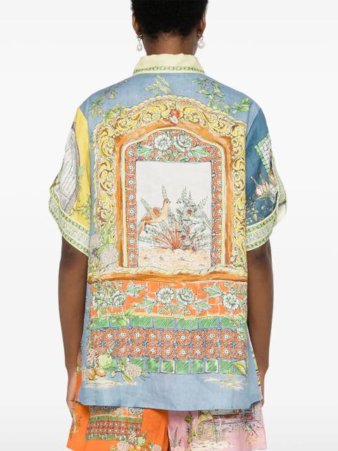 ALEMAIS Monte shirt - Orange