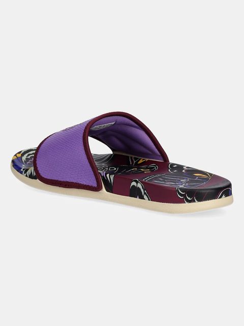 adidas klapki damskie kolor bordowy JQ1250