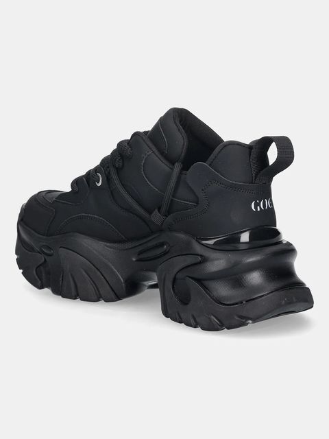 GOE sneakersy skórzane SS2N4008 damskie kolor czarny SS2N4008 BLACK