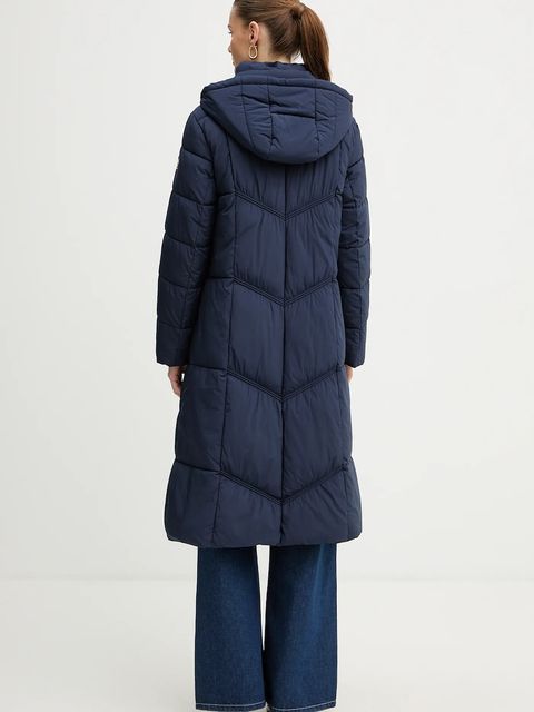 Guess kurtka GLORIA kolor granatowy zimowa W5BLBQ W0712